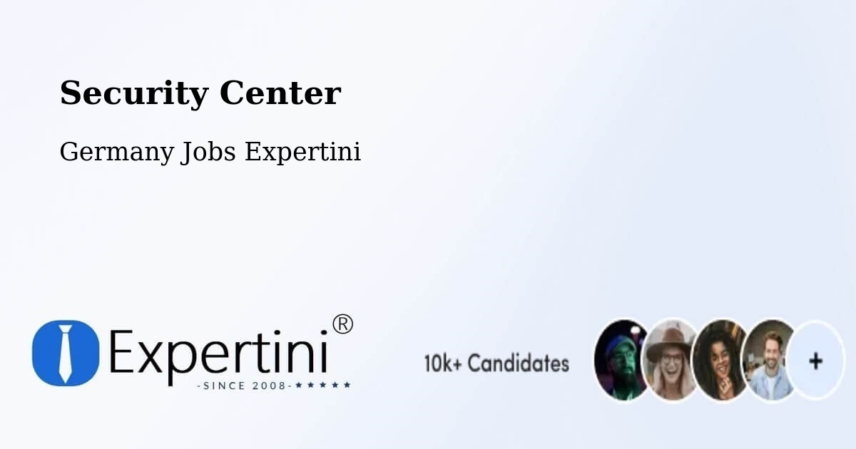 Security & Compliance – Markersbach - Germany Jobs Expertini